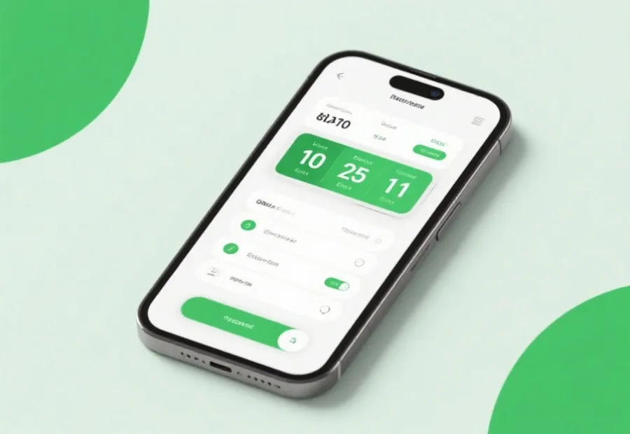 移动端比分查询示意图